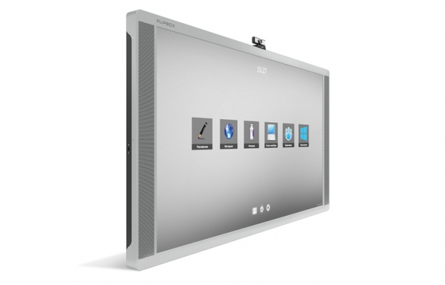 Интеллектуальный дисплей Flipbox теперь интегрирован с видео-конференц-системой сверхвысокой четкости TrueConf