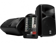 Портативная система звукоусиления Yamaha StagePas400BT1M.  Ручной микрофон DM-105B в комплекте