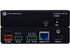 Передатчик 4K/UHD HDMI по HDBaseT с PoE и управлением до 70 м AT-UHD-EX-70C-TX