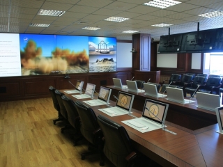 Ситуационный центр акимата Кызылординской области Республики Казахстан