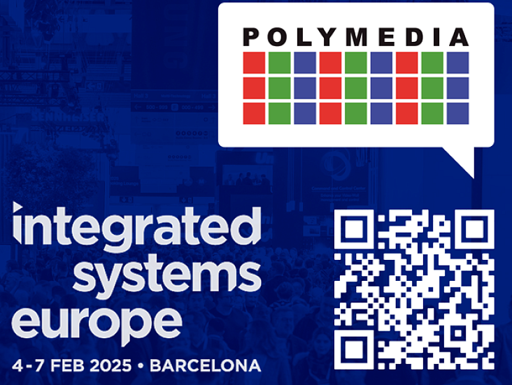 Polymedia посетит ISE 2025: следите за новинками в нашем Telegram-канале и вебинаре по итогам выставки